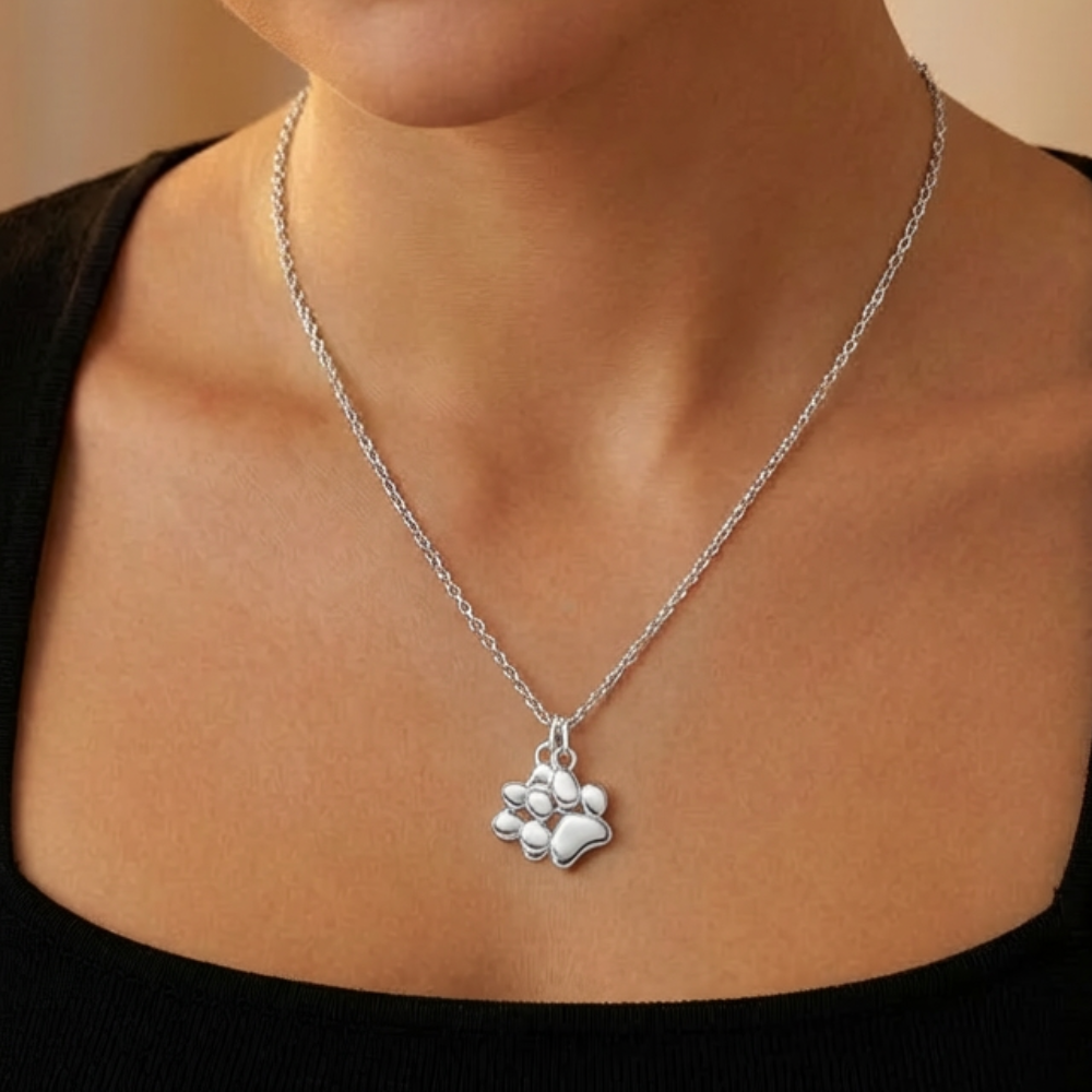 Double Paws Necklace