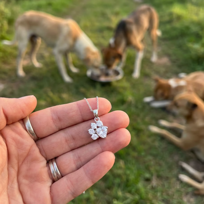 Spring Paws Necklace