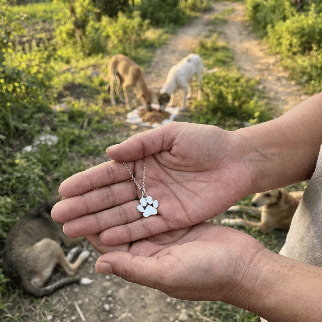 Wish Paws Necklace