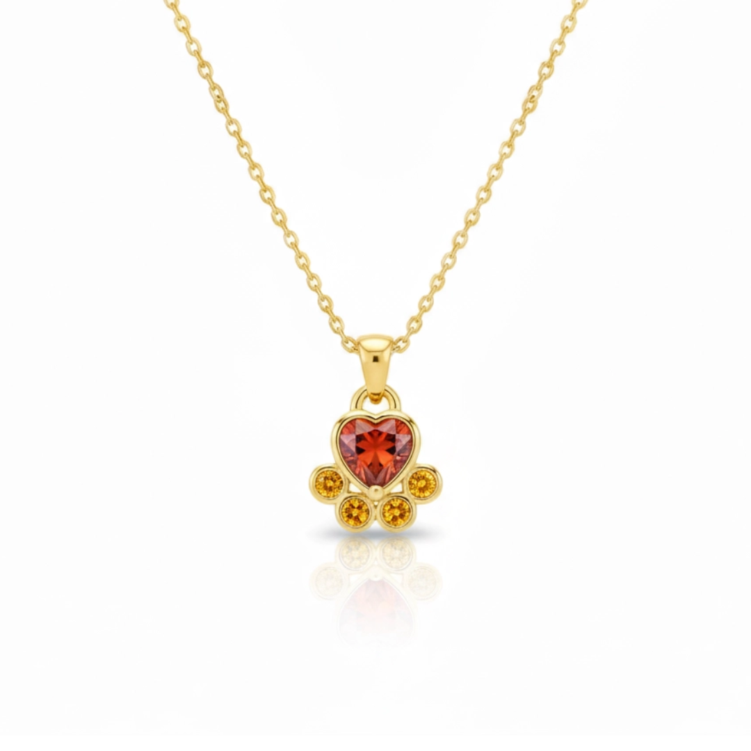 Glow Paws Necklace