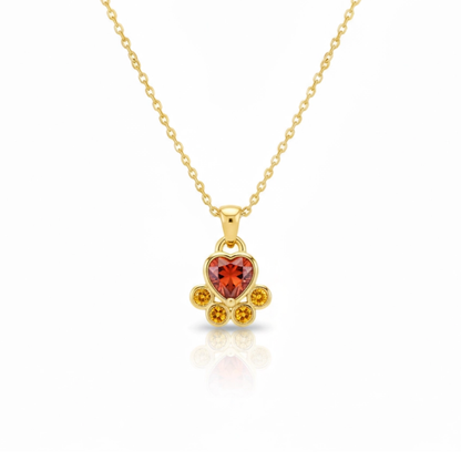 Glow Paws Necklace