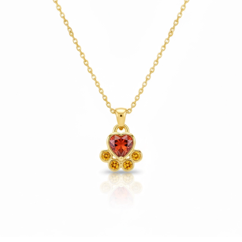 Glow Paws Necklace