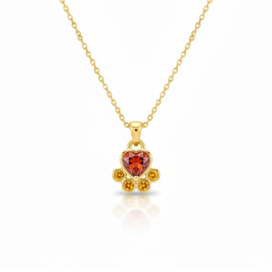 Glow Paws Necklace