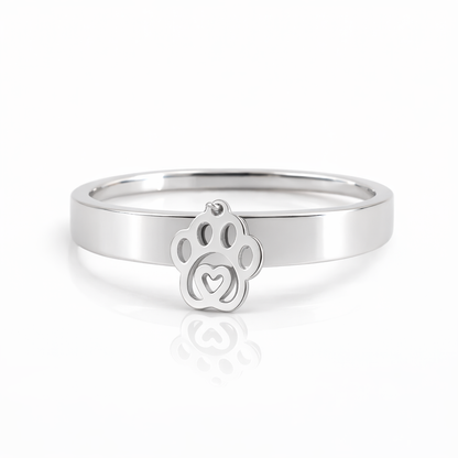 Heart Paws Ring