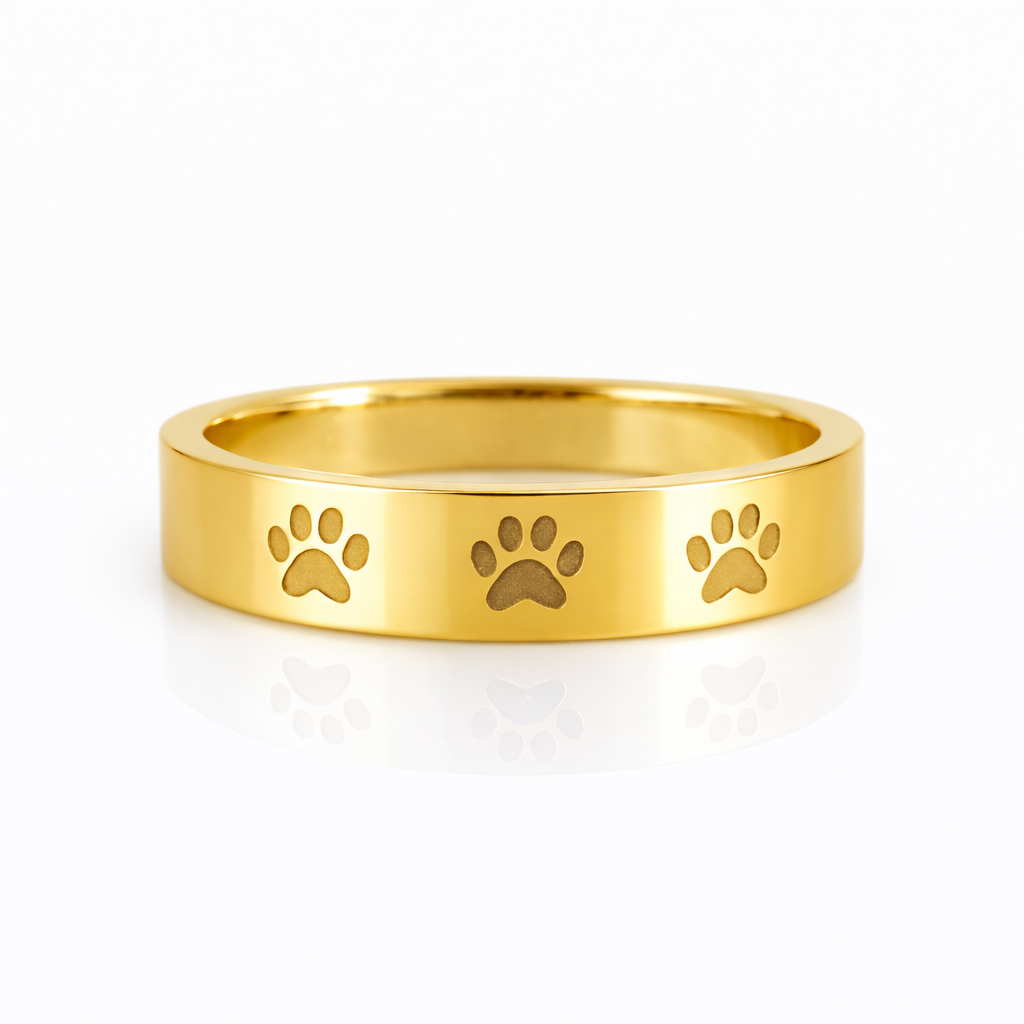 Noir Paws Ring