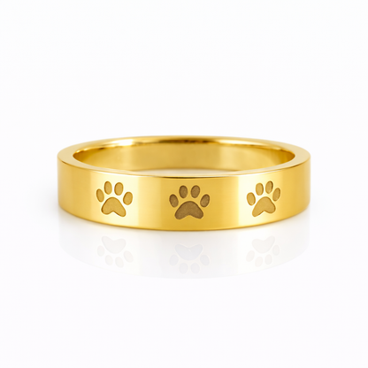 Noir Paws Ring