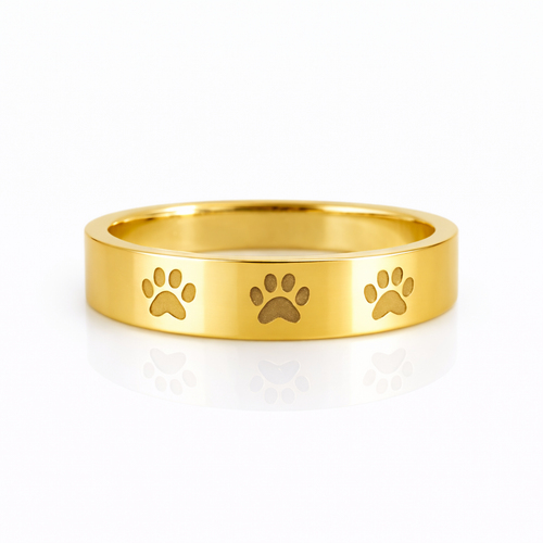 Noir Paws Ring