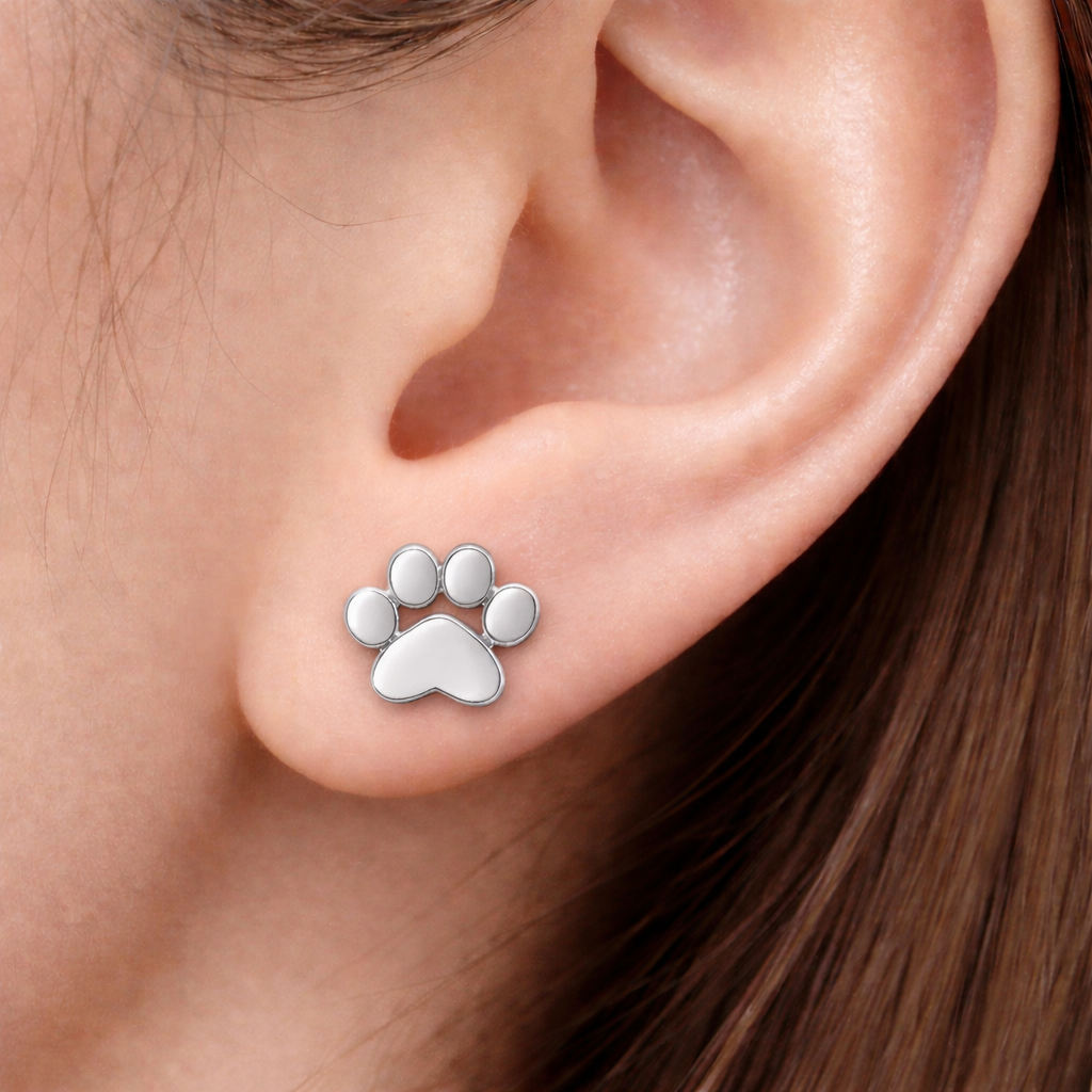 Pawprint Paws Earrings