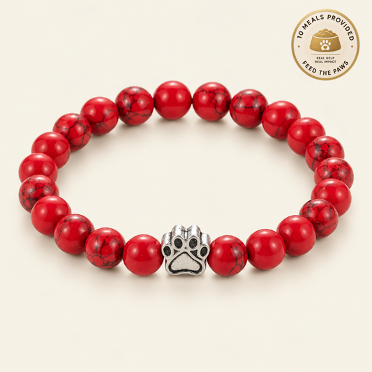 Scarlet Paws Bracelet