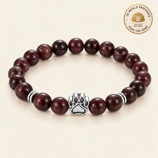 Ruby Paws Bracelet
