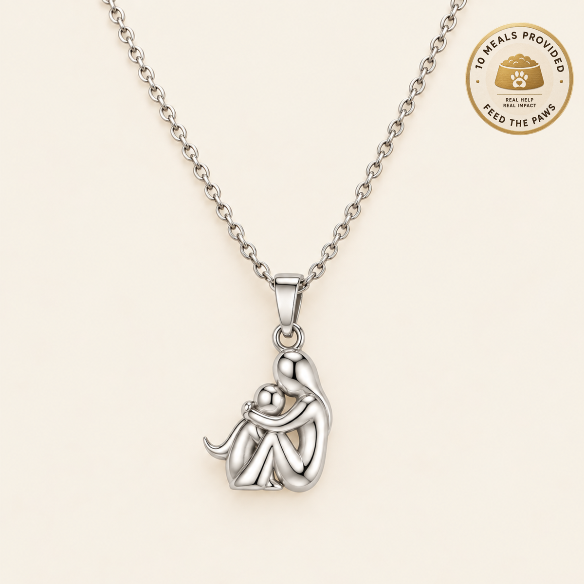 Forever Bond Paws Necklace