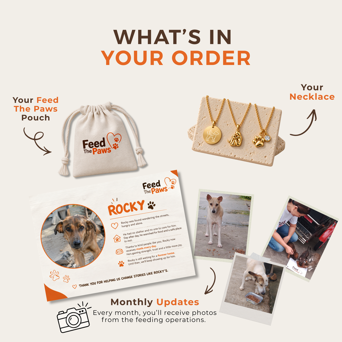 Forever Bond Paws Necklace