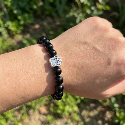 Onyx Paws Bracelet