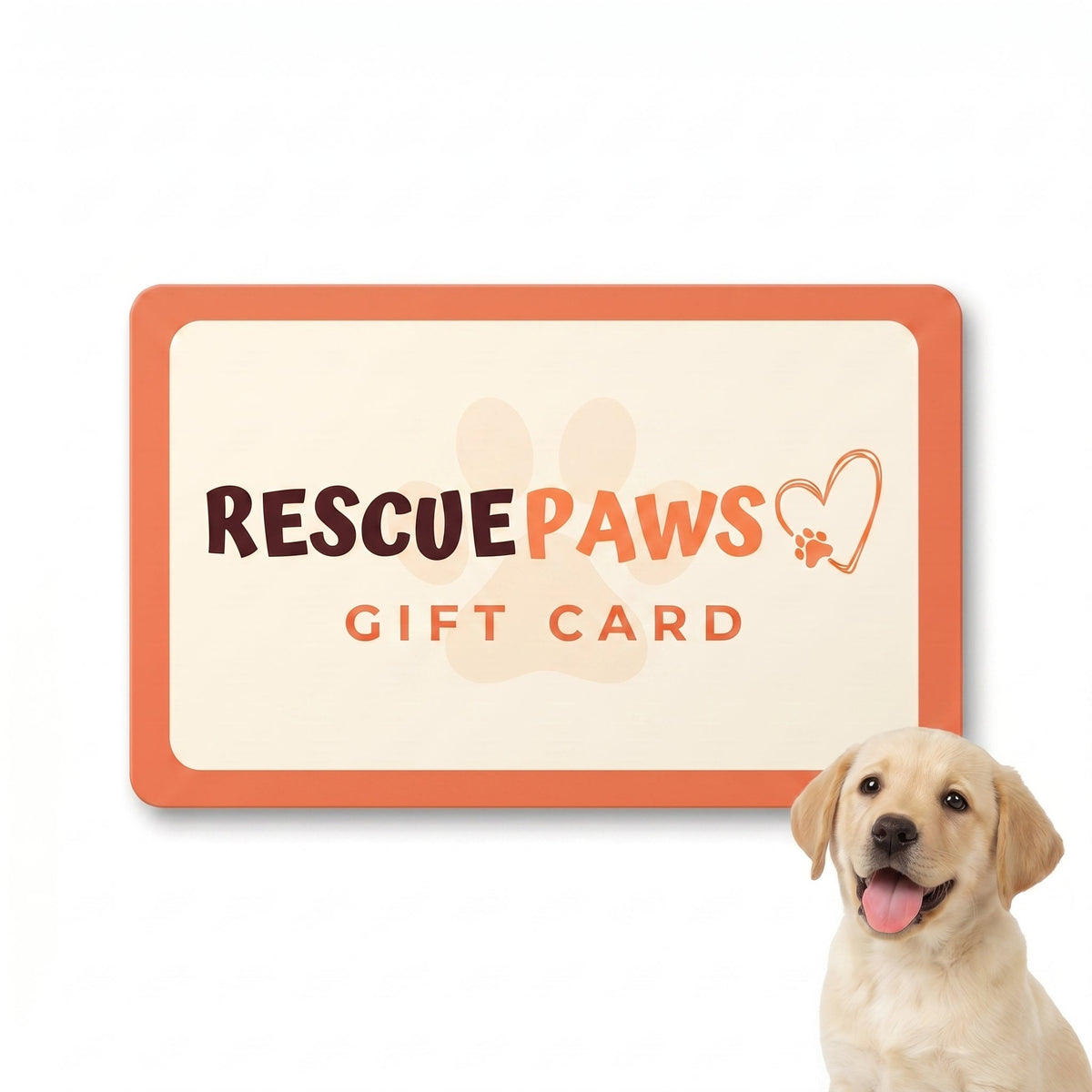 Feed The Paws Gift Card