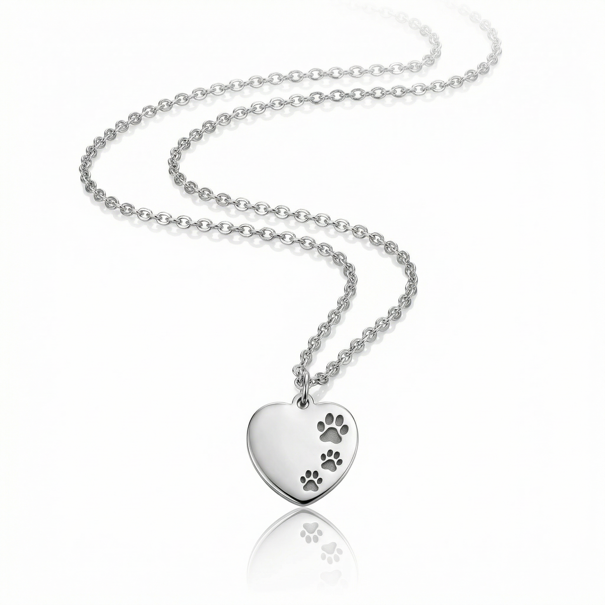 Rescue Heart Paws Necklace