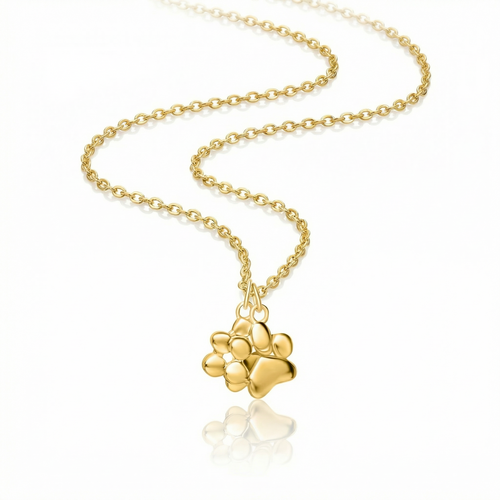 Double Paws Necklace