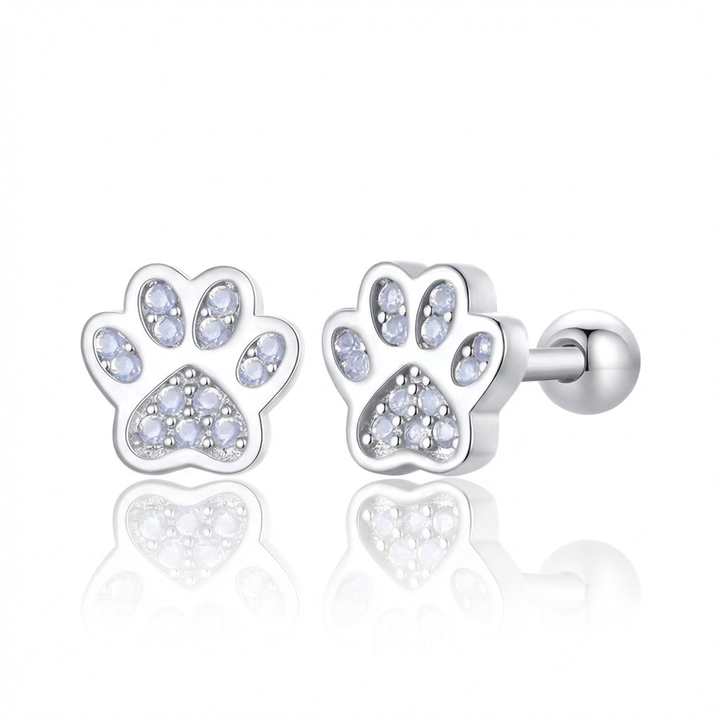 Diamond Paws Earrings