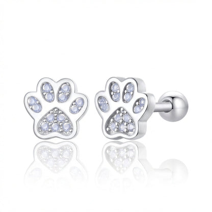 Diamond Paws Earrings